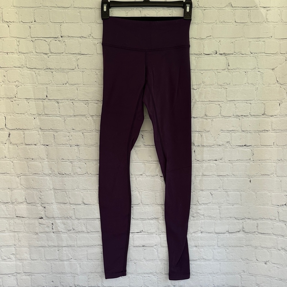 Lululemon Long Plum Purple Leggings